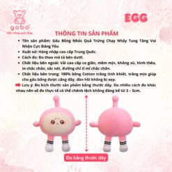 Gấu Bông Nhóc Quả Trứng Chạy Nhảy Tung Tăng