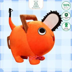 Gấu Bông Pochita Nhồi Bông Anime Quỷ Cưa Chainsaw Man