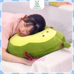 Gấu Bông Bơ Dài, Gối Ôm Bơ Gối Ôm Cho Bé Gối Ôm Dài Cute,Gấu bông quả bơ tròn