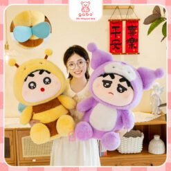 Gấu Bông Cushin Cosplay, Shin Mặc Đồ Ong, Cu shin Gấu Dâu