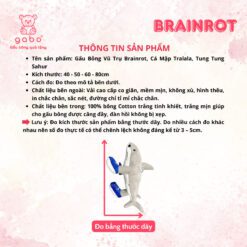 Gấu Bông Tung Tung tung Sahur, Tralaelo tralala