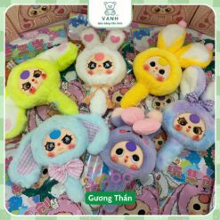 Combo 3 Blind Box Bé Ba Nhà Làm - Giao ngẫu nhiên, Mèo Thần Tài, V3 mini, Gương Thần, Dây Đeo, Hải Sản GABO TEDDY BEAR