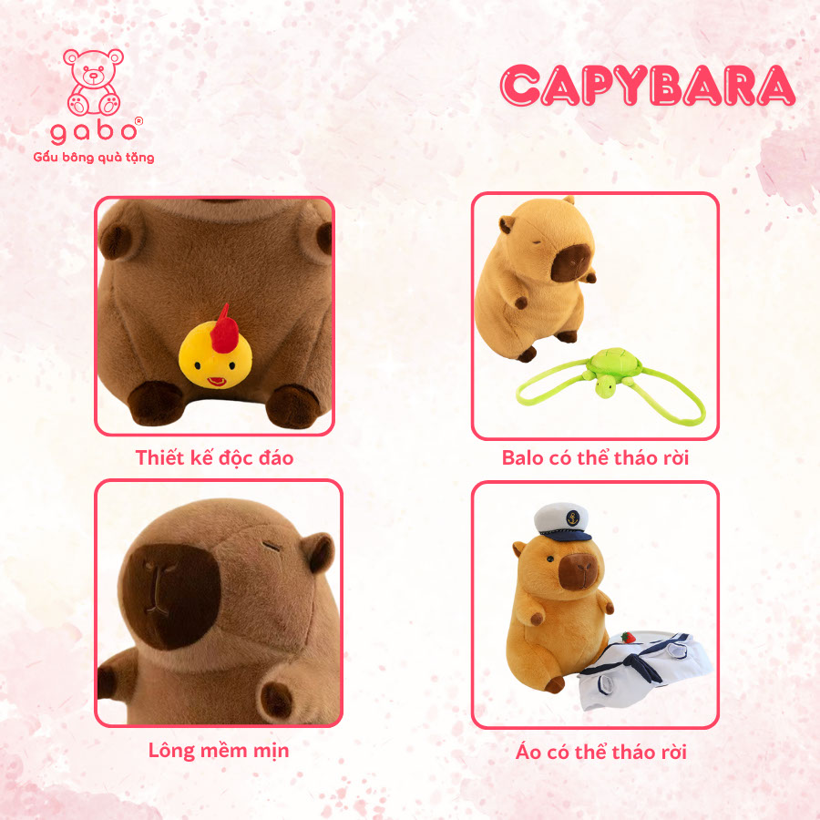 Gấu Bông Capybara Có Nhạc Điện Nhảy Tưng Tưng, Kèm Điều Khiển, Tự Ghi Âm K10T2 14 Gấu Bông Capybara Nhảy Tưng Tưng Thông Minh – Ghi Âm, Phát Nhạc, Kèm Điều Khiển Cao Cấp