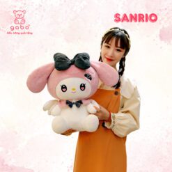 Gấu Bông Kuromi Ác Quỷ, Melody Có Cánh, Kuromi Tóc Đen Đeo Cánh 3 Gấu Bông Kuromi ác quỷ, Melody có cánh, Kuromi tóc đen đeo cánh quà tặng cho bé người yêu