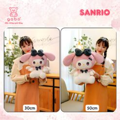 Gấu Bông Kuromi Ác Quỷ, Melody Có Cánh, Kuromi Tóc Đen Đeo Cánh 5 Gấu Bông Kuromi ác quỷ, Melody có cánh, Kuromi tóc đen đeo cánh quà tặng cho bé người yêu