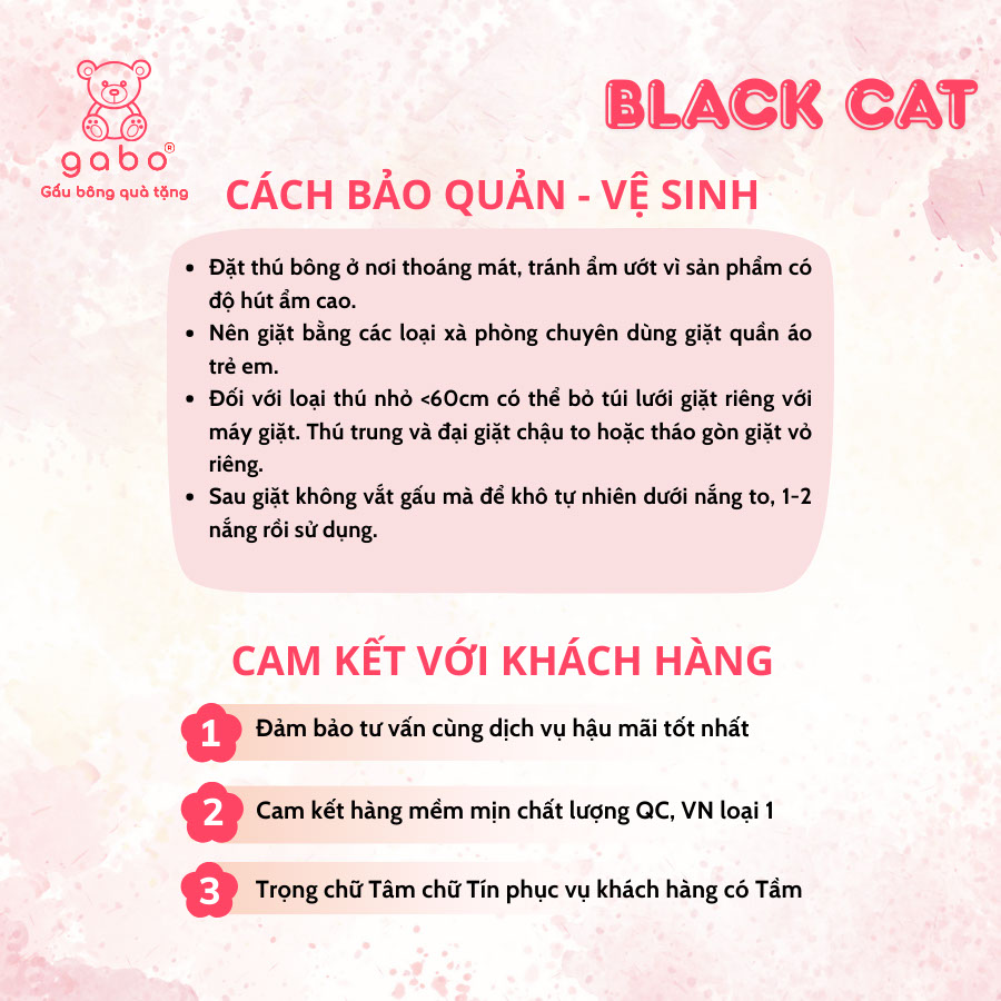 Gấu Bông Mèo Đen Mắt Liếc, Mèo Mun Mắt Liếc 14 Gấu Bông Mèo Đen Mắt Liếc – Mèo Mun Ngồi Siêu Cấp Đáng Yêu & Lầy Lội
