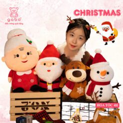 Gấu Bông Ông Già Noel, Người Tuyết, Tuần Lộc, Bà Noel, Rắn May Mắn Noel, Búp Bê Giáng Sinh Merry Christmas 1 Gấu Bông Ông Già Noel, Người Tuyết, Tuần Lộc, Bà Noel, Rắn May Mắn Noel, Búp Bê Giáng Sinh Merry Christmas
