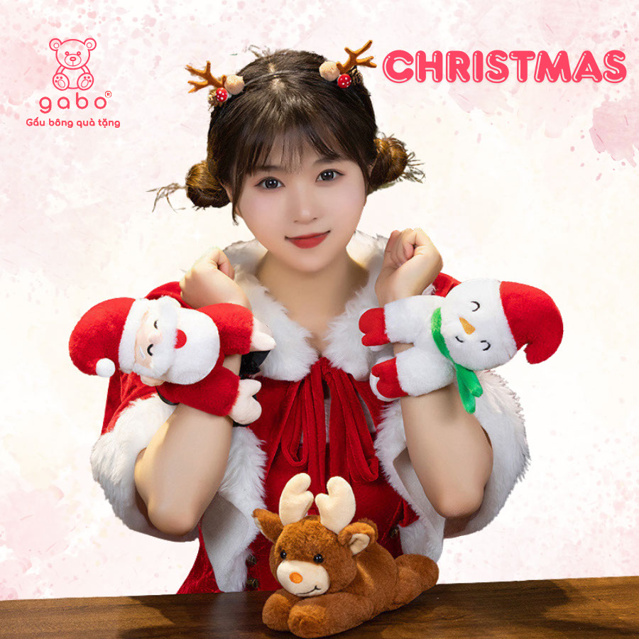 ❄ Gấu Bông Ông Già Noel, Người Tuyết, Tuần Lộc, Bà Noel, Rắn May Mắn Noel, Búp Bê Giáng Sinh Merry Christmas ❄ 3 Gấu Bông Ông Già Noel, Người Tuyết, Tuần Lộc, Bà Noel, Rắn May Mắn Noel, Búp Bê Giáng Sinh Merry Christmas