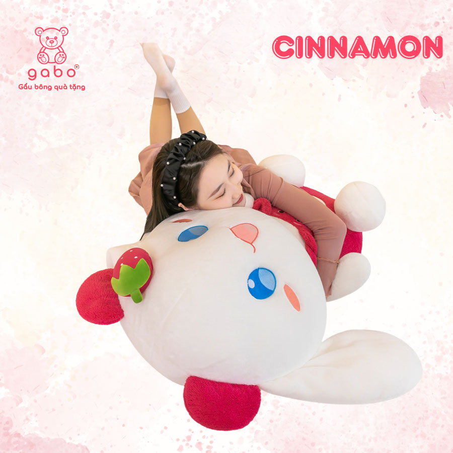 Gấu Bông Thỏ Cinnamon Mặc Đồ Gấu Dâu, Thỏ Melody Cosplay Lotso 11 Gấu Bông Thỏ Cinnamoroll Mặc Đồ Gấu Dâu, Thỏ Melody Cosplay Lotso