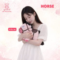 Gấu Bông Ngựa Mã Tiểu Dã, Thú Nhồi Bông Ngựa May Mắn, Ngựa Pony 2026, Linh Vật Năm Mới Mã Đáo Thành Công