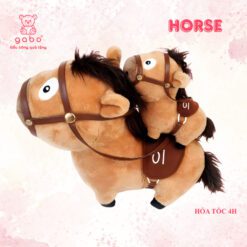 Gấu Bông Ngựa Mã Tiểu Dã, Thú Nhồi Bông Ngựa May Mắn, Ngựa Pony 2026, Linh Vật Năm Mới Mã Đáo Thành Công